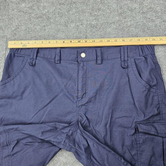 Duluth Trading Shorts Womens 20 Dry on The Fly Cargo Stretch Hiking Quick Dry - Picture 3 of 6